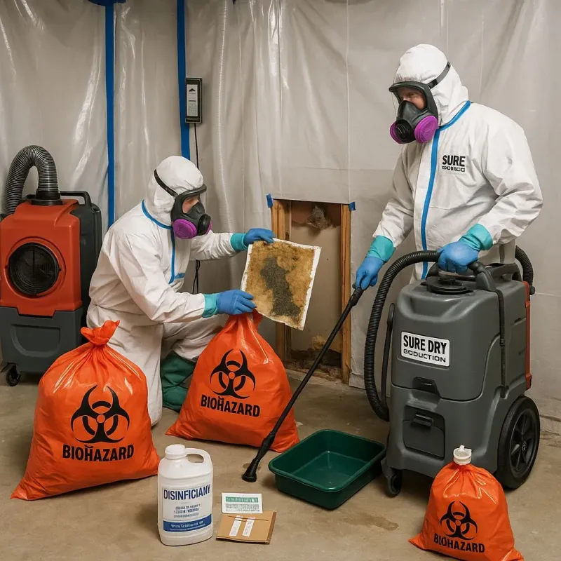 Contaminated Water Handling Protocols process in Cedar Hill, TX